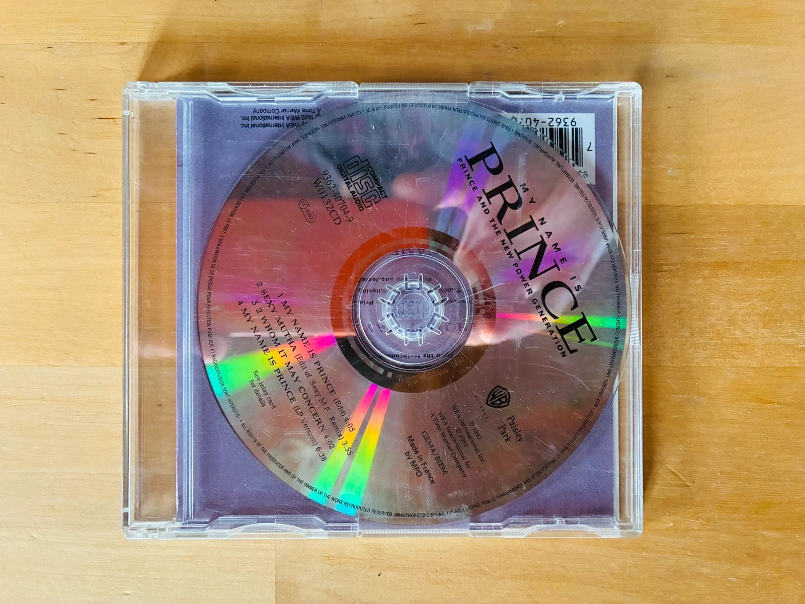 CD maxi Prince Mon nom est Prince. – photo 4